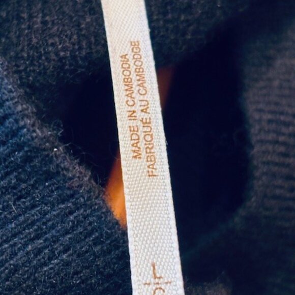 Free People Cashmere Turtleneck ~ Black ~ New With Tag - Picture 3 of 5